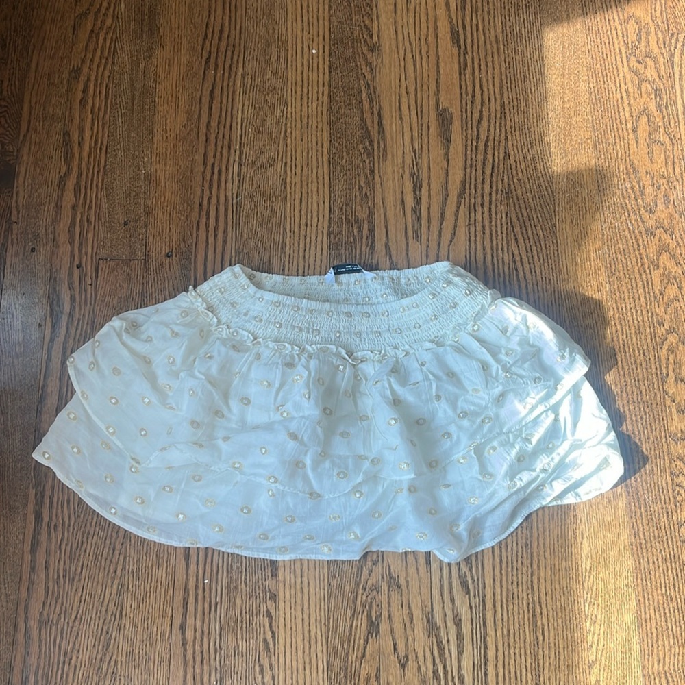 Zara Jacquard Mini Skirt